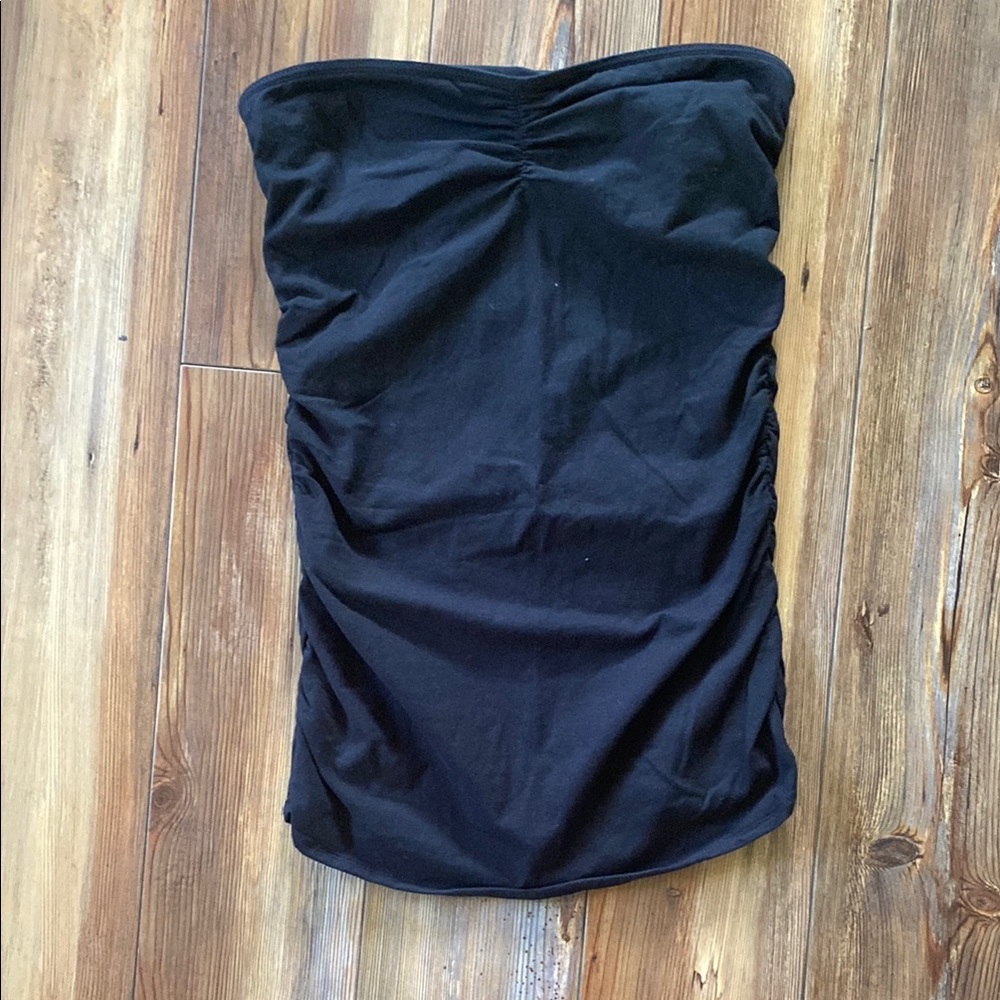 Black Strapless tube top